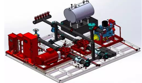 天津消防水池成套泵站